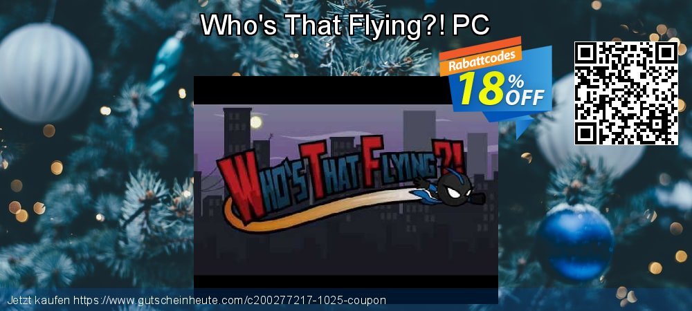 Who's That Flying?! PC wunderschön Preisreduzierung Bildschirmfoto
