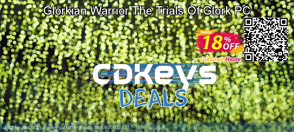 Glorkian Warrior The Trials Of Glork PC umwerfende Diskont Bildschirmfoto
