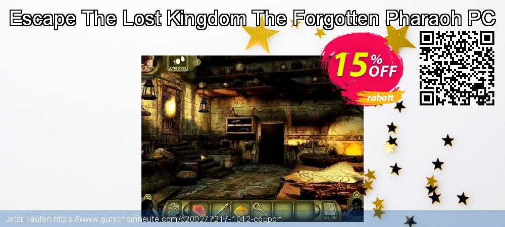Escape The Lost Kingdom The Forgotten Pharaoh PC klasse Preisreduzierung Bildschirmfoto