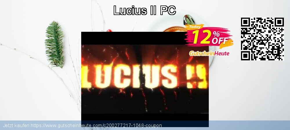 Lucius II PC Sonderangebote Ermäßigungen Bildschirmfoto