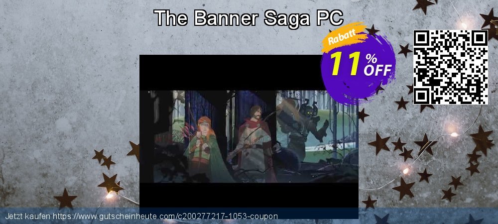 The Banner Saga PC wunderbar Diskont Bildschirmfoto