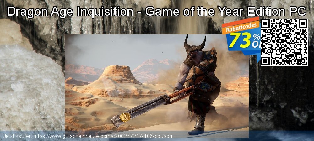 Dragon Age Inquisition - Game of the Year Edition PC genial Nachlass Bildschirmfoto