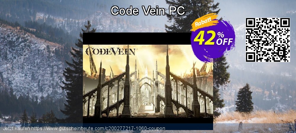 Code Vein PC formidable Preisnachlass Bildschirmfoto