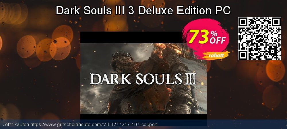 Dark Souls III 3 Deluxe Edition PC spitze Diskont Bildschirmfoto