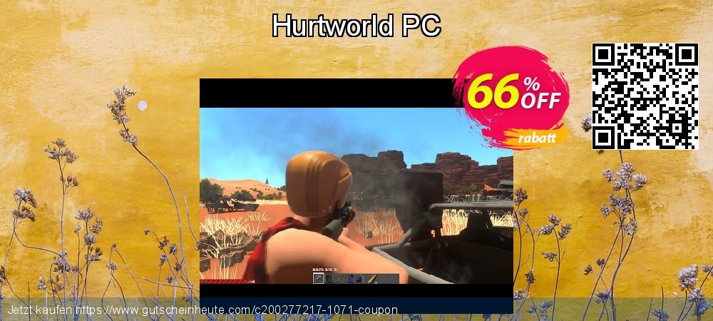 Hurtworld PC genial Ermäßigung Bildschirmfoto