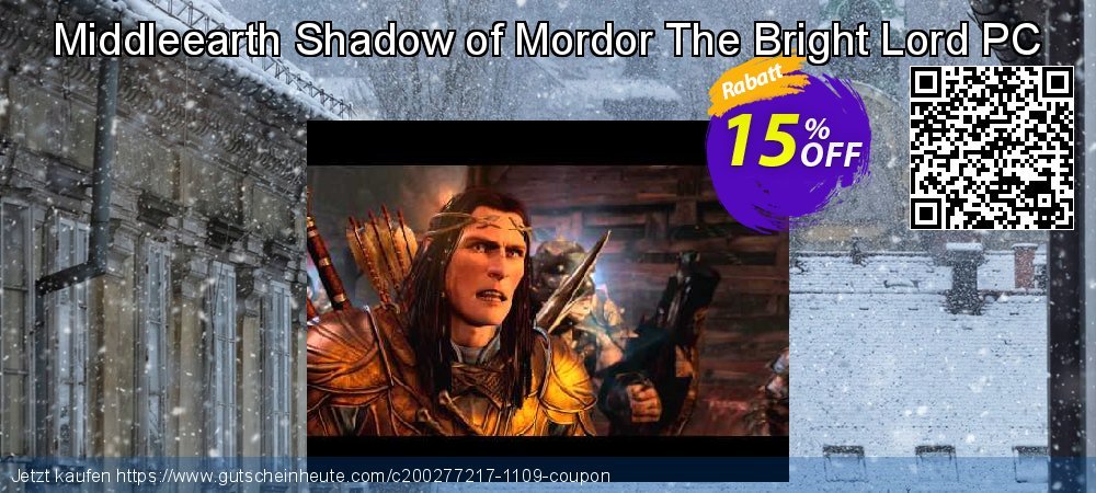 Middleearth Shadow of Mordor The Bright Lord PC besten Außendienst-Promotions Bildschirmfoto