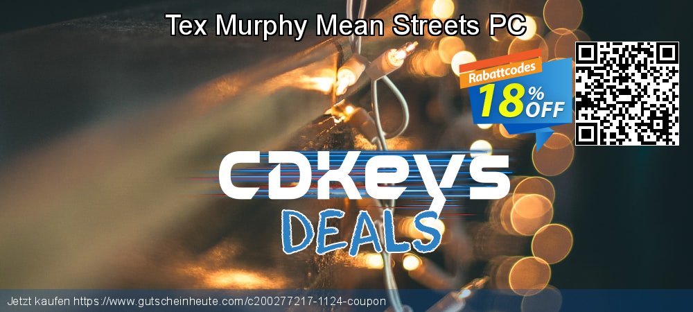 Tex Murphy Mean Streets PC toll Verkaufsförderung Bildschirmfoto