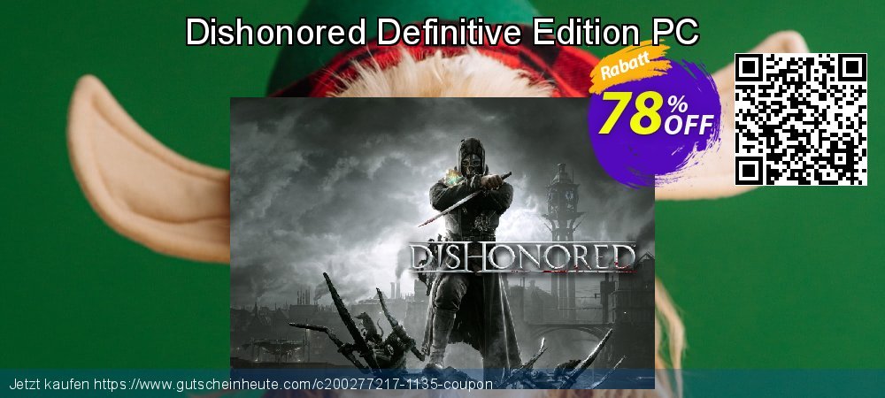 Dishonored Definitive Edition PC klasse Angebote Bildschirmfoto