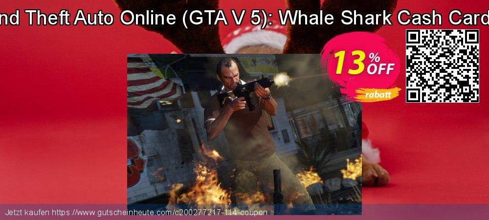 Grand Theft Auto Online - GTA V 5 : Whale Shark Cash Card PC Sonderangebote Preisnachlass Bildschirmfoto