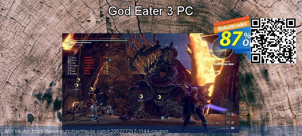 God Eater 3 PC fantastisch Preisreduzierung Bildschirmfoto