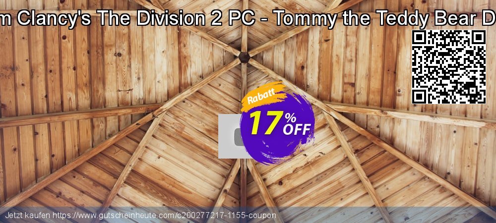 Tom Clancy's The Division 2 PC - Tommy the Teddy Bear DLC toll Diskont Bildschirmfoto
