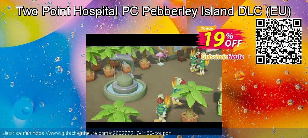 Two Point Hospital PC Pebberley Island DLC - EU  umwerfende Außendienst-Promotions Bildschirmfoto