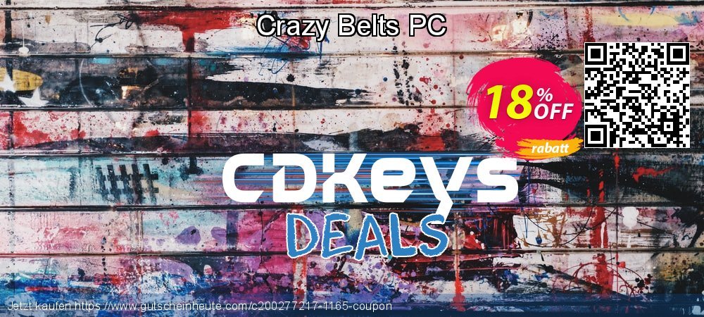 Crazy Belts PC spitze Sale Aktionen Bildschirmfoto