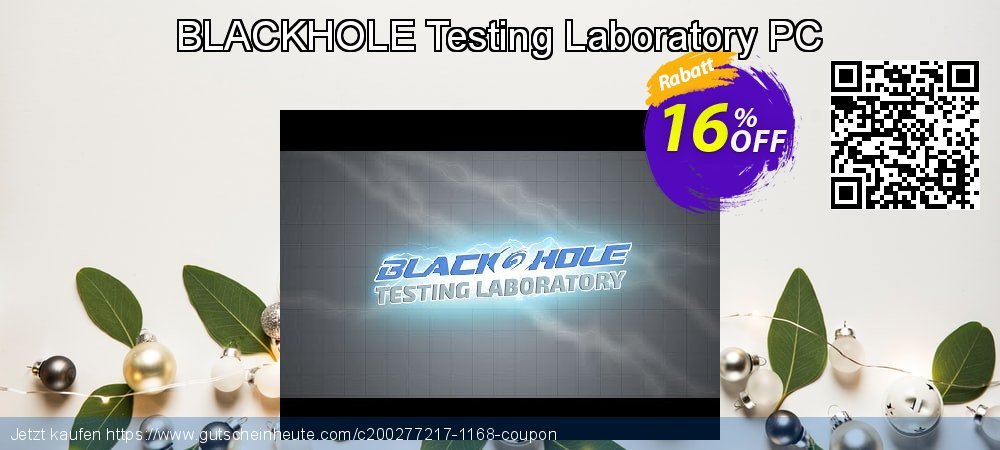 BLACKHOLE Testing Laboratory PC uneingeschränkt Preisnachlässe Bildschirmfoto