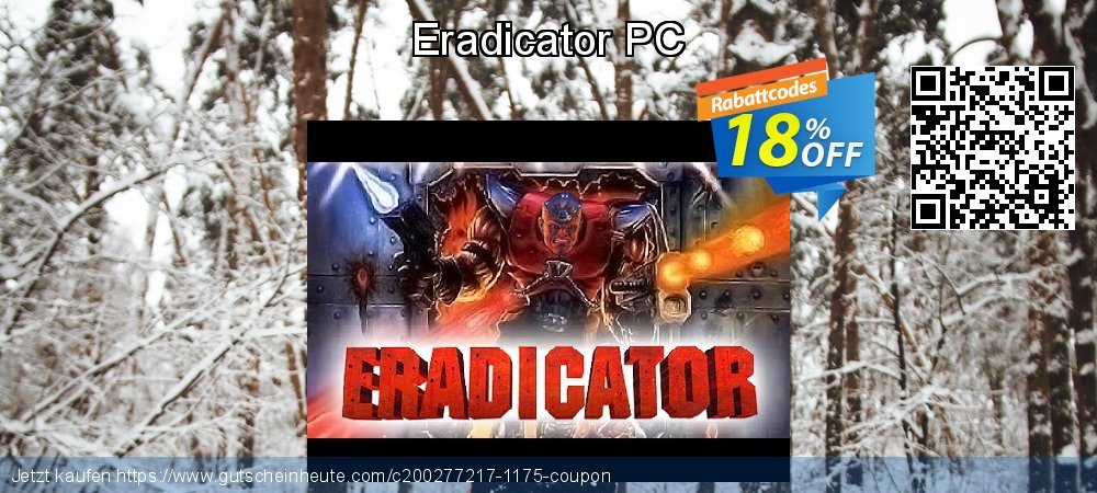 Eradicator PC fantastisch Verkaufsförderung Bildschirmfoto