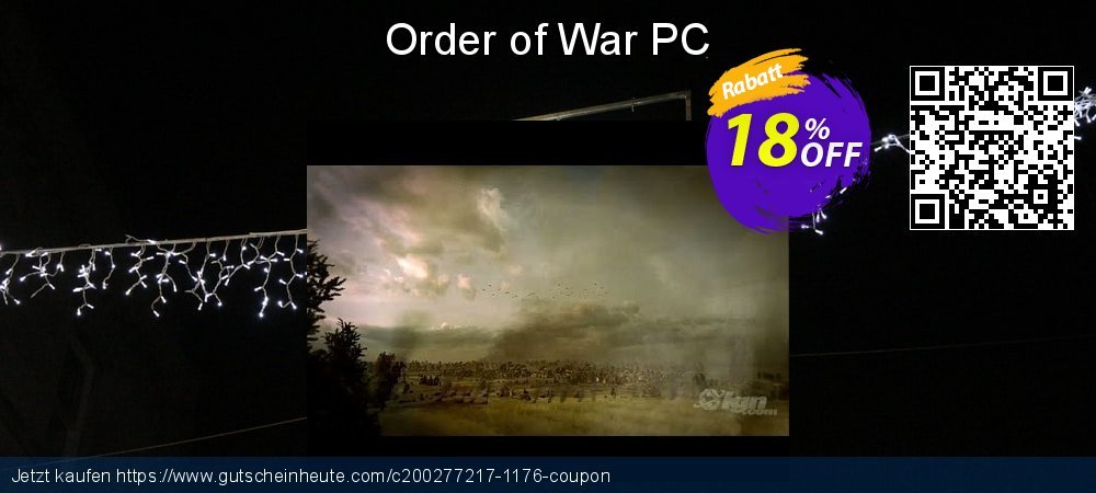 Order of War PC großartig Ausverkauf Bildschirmfoto