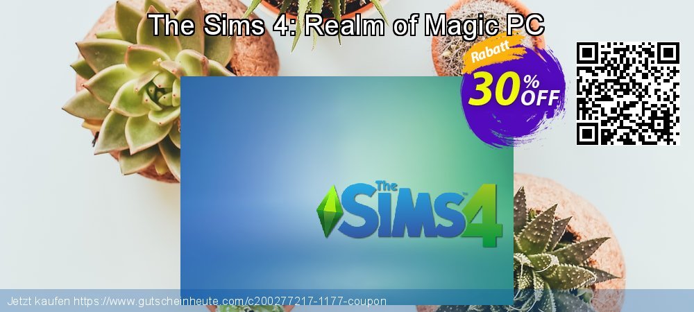 The Sims 4: Realm of Magic PC wunderbar Außendienst-Promotions Bildschirmfoto