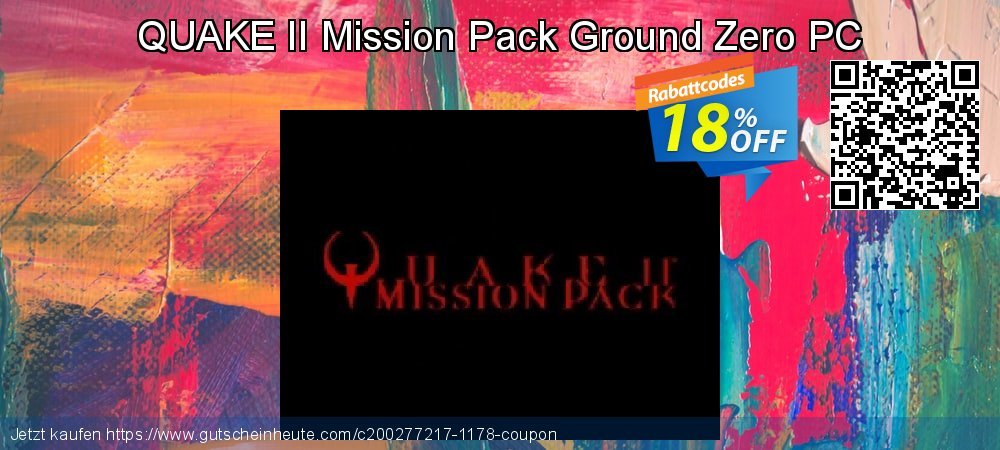 QUAKE II Mission Pack Ground Zero PC atemberaubend Preisreduzierung Bildschirmfoto