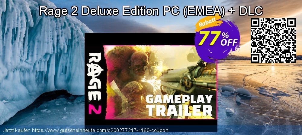 Rage 2 Deluxe Edition PC - EMEA + DLC wunderschön Förderung Bildschirmfoto