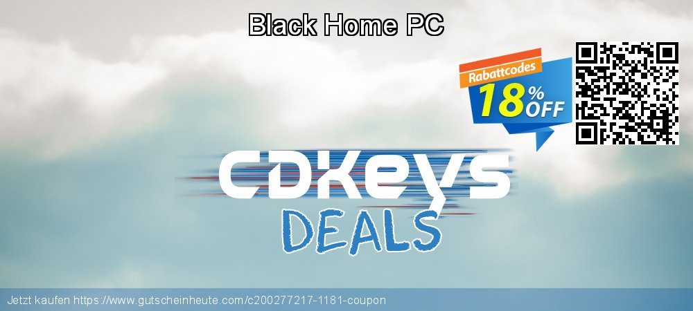Black Home PC verblüffend Beförderung Bildschirmfoto