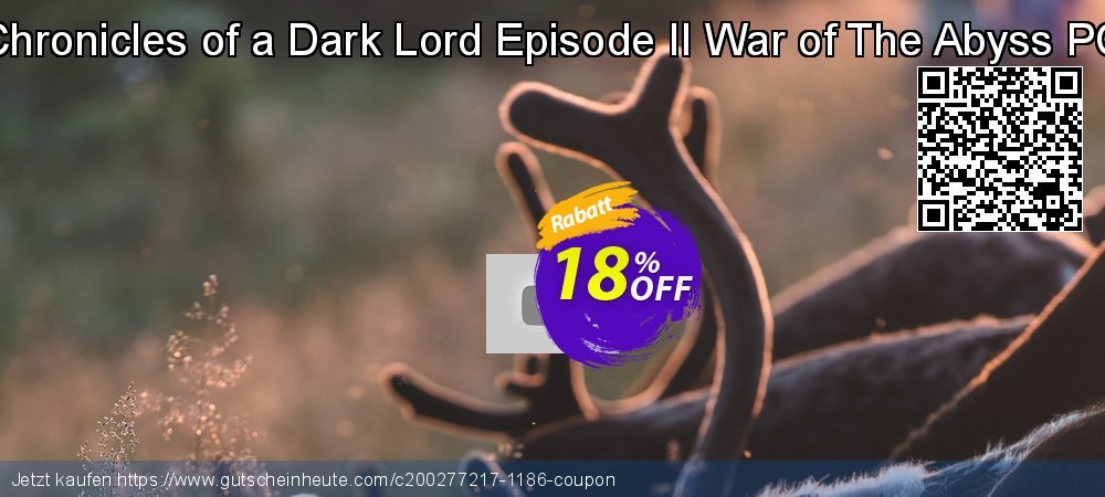 Chronicles of a Dark Lord Episode II War of The Abyss PC toll Angebote Bildschirmfoto