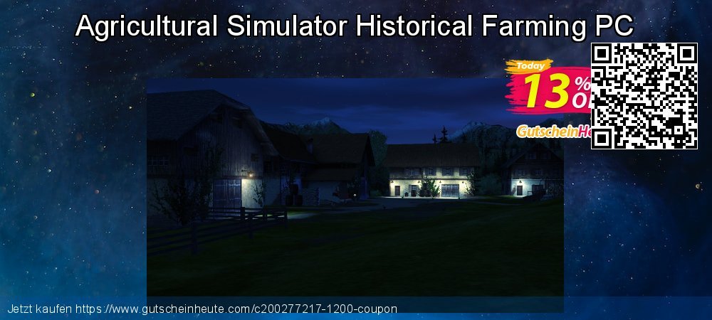Agricultural Simulator Historical Farming PC ausschließlich Rabatt Bildschirmfoto
