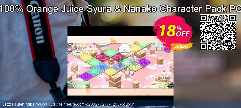 100% Orange Juice Syura & Nanako Character Pack PC unglaublich Nachlass Bildschirmfoto