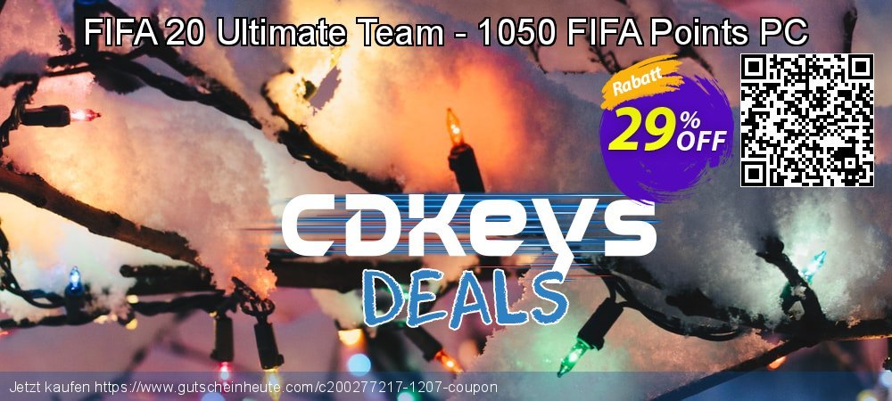FIFA 20 Ultimate Team - 1050 FIFA Points PC großartig Ermäßigung Bildschirmfoto