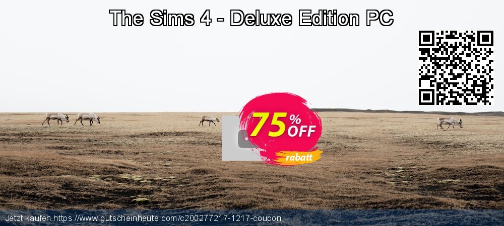 The Sims 4 - Deluxe Edition PC toll Rabatt Bildschirmfoto