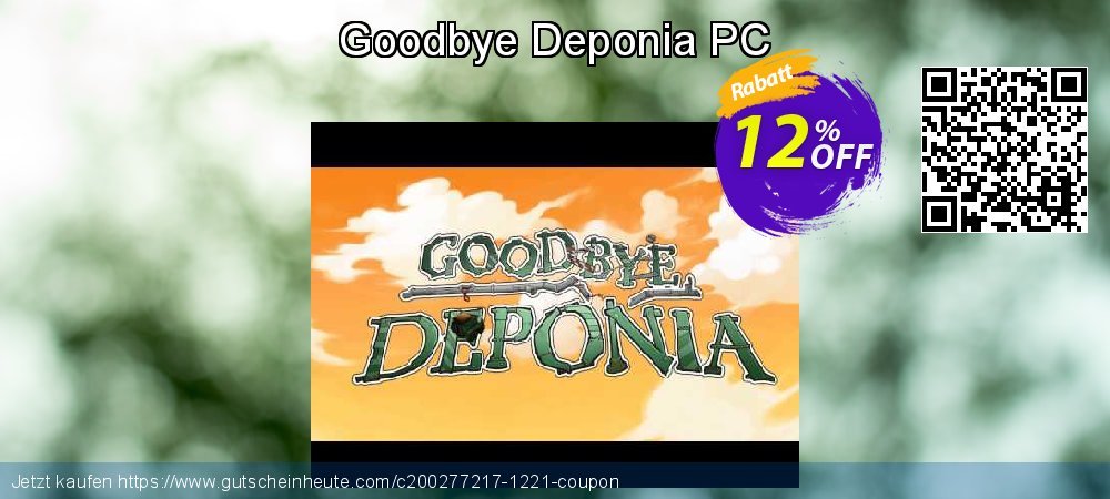 Goodbye Deponia PC aufregenden Promotionsangebot Bildschirmfoto
