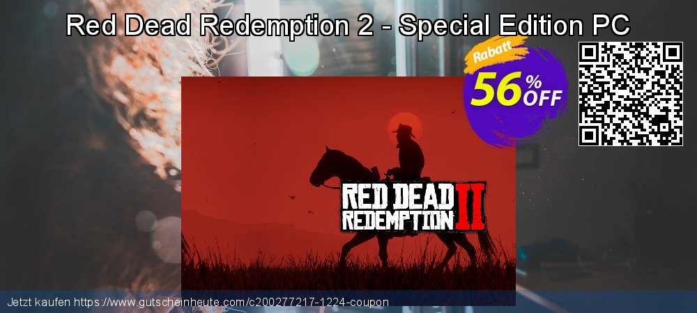 Red Dead Redemption 2 - Special Edition PC geniale Ermäßigung Bildschirmfoto