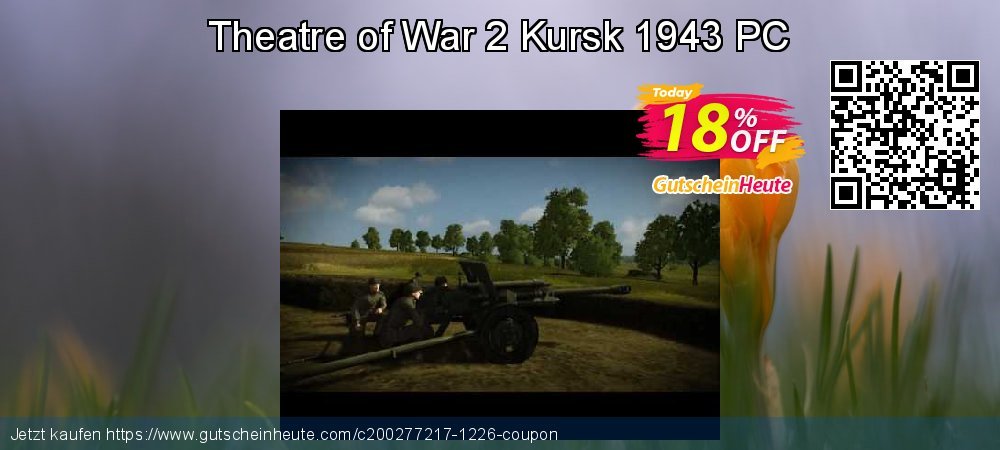 Theatre of War 2 Kursk 1943 PC genial Verkaufsförderung Bildschirmfoto