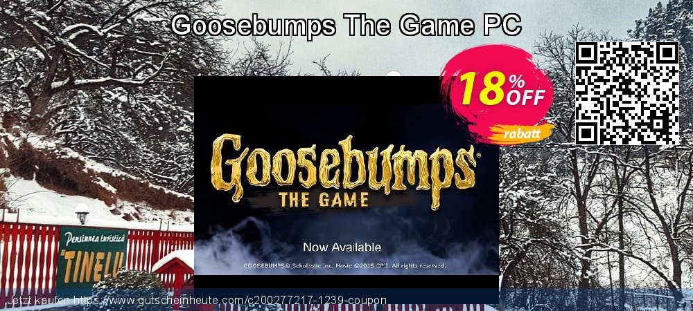 Goosebumps The Game PC wunderbar Nachlass Bildschirmfoto