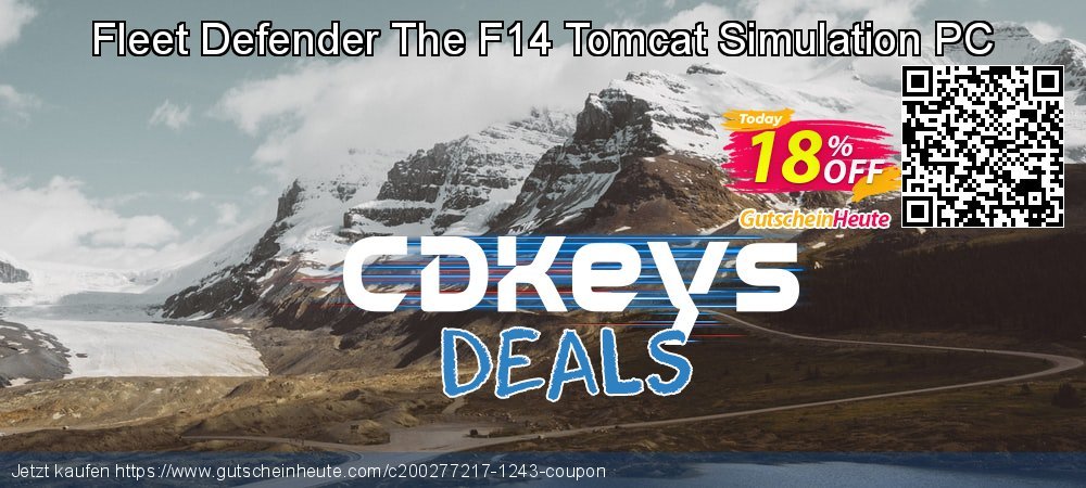 Fleet Defender The F14 Tomcat Simulation PC verblüffend Verkaufsförderung Bildschirmfoto