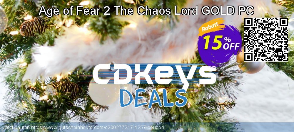 Age of Fear 2 The Chaos Lord GOLD PC genial Diskont Bildschirmfoto