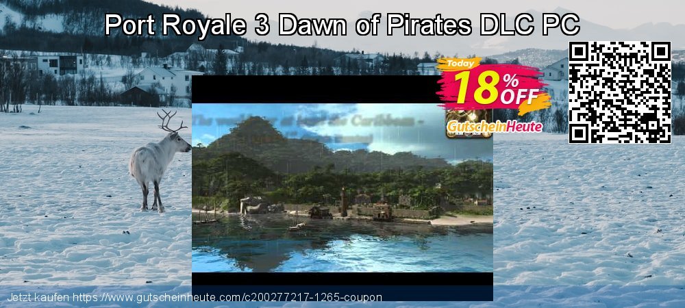 Port Royale 3 Dawn of Pirates DLC PC Sonderangebote Förderung Bildschirmfoto