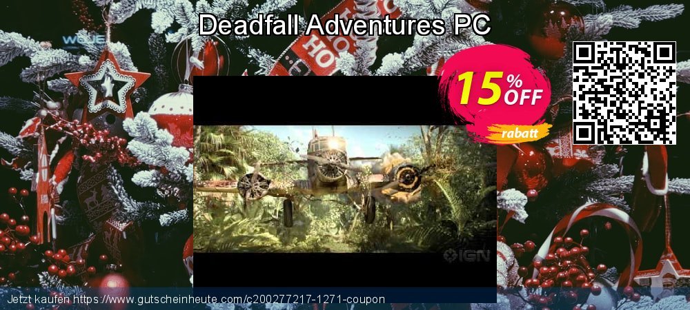 Deadfall Adventures PC atemberaubend Angebote Bildschirmfoto