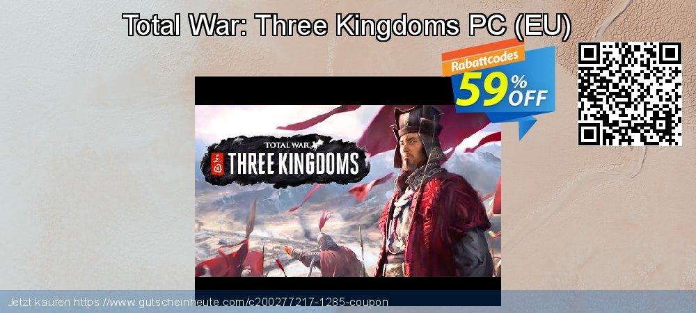 Total War: Three Kingdoms PC - EU  umwerfenden Rabatt Bildschirmfoto