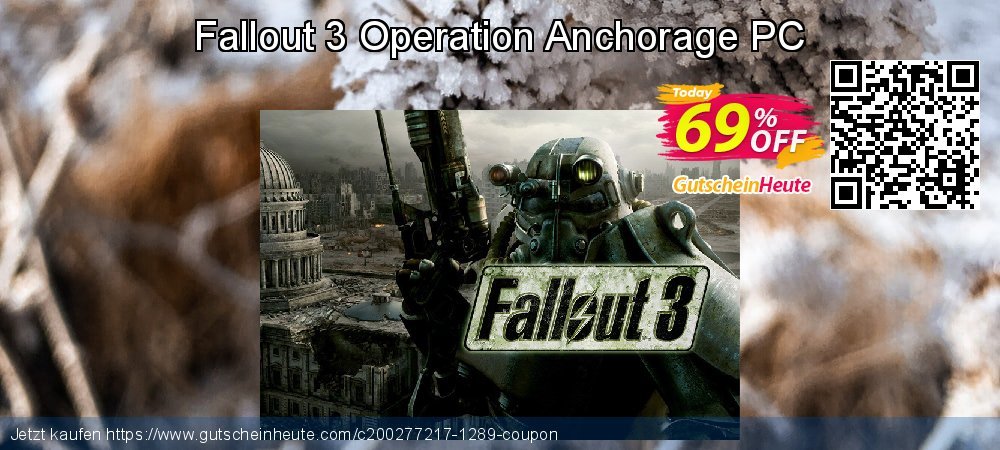 Fallout 3 Operation Anchorage PC spitze Promotionsangebot Bildschirmfoto
