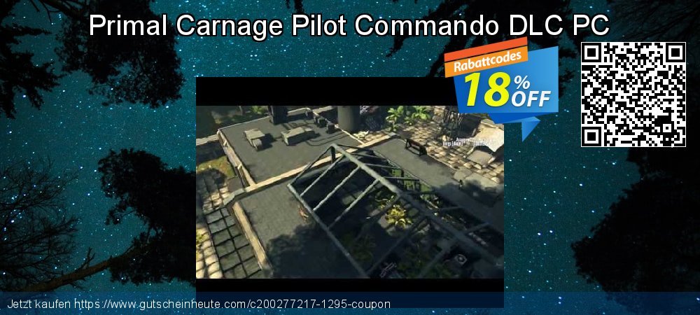 Primal Carnage Pilot Commando DLC PC besten Ausverkauf Bildschirmfoto