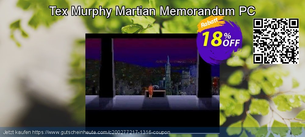 Tex Murphy Martian Memorandum PC umwerfenden Förderung Bildschirmfoto