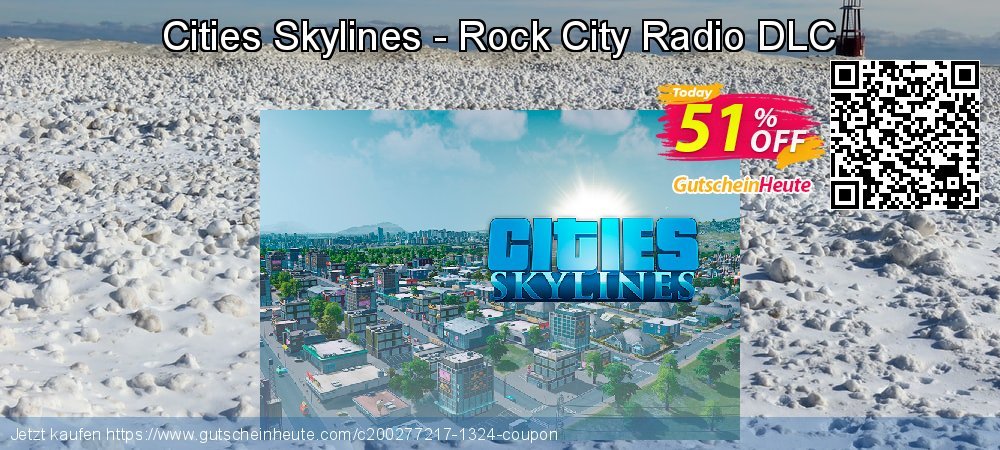 Cities Skylines - Rock City Radio DLC ausschließlich Nachlass Bildschirmfoto