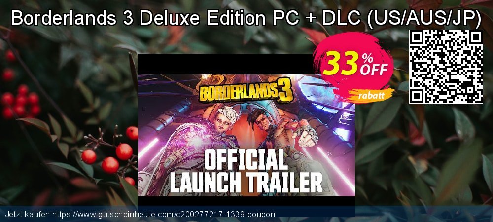 Borderlands 3 Deluxe Edition PC + DLC - US/AUS/JP  formidable Angebote Bildschirmfoto