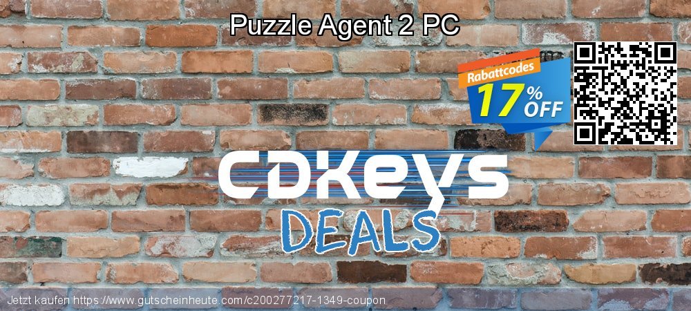 Puzzle Agent 2 PC aufregende Preisnachlass Bildschirmfoto