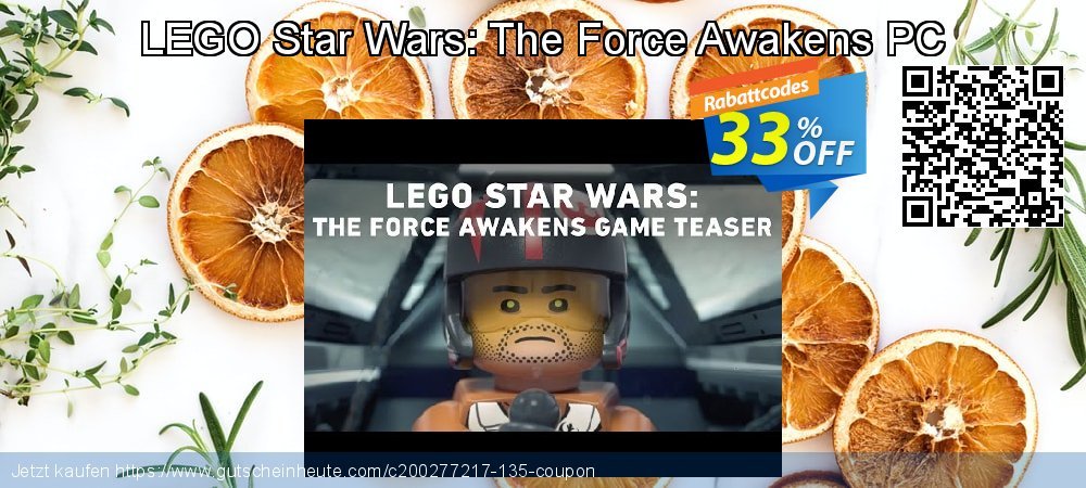 LEGO Star Wars: The Force Awakens PC geniale Rabatt Bildschirmfoto