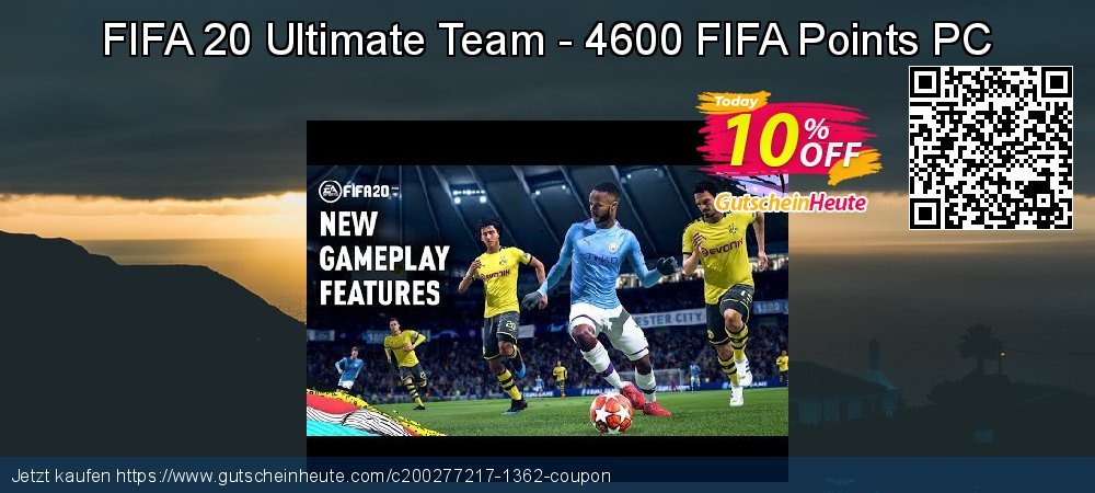 FIFA 20 Ultimate Team - 4600 FIFA Points PC großartig Verkaufsförderung Bildschirmfoto