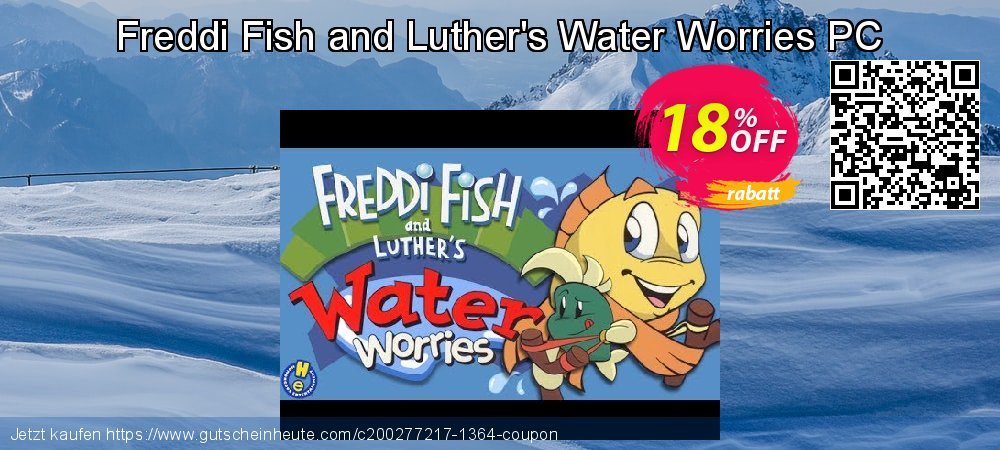 Freddi Fish and Luther's Water Worries PC atemberaubend Außendienst-Promotions Bildschirmfoto