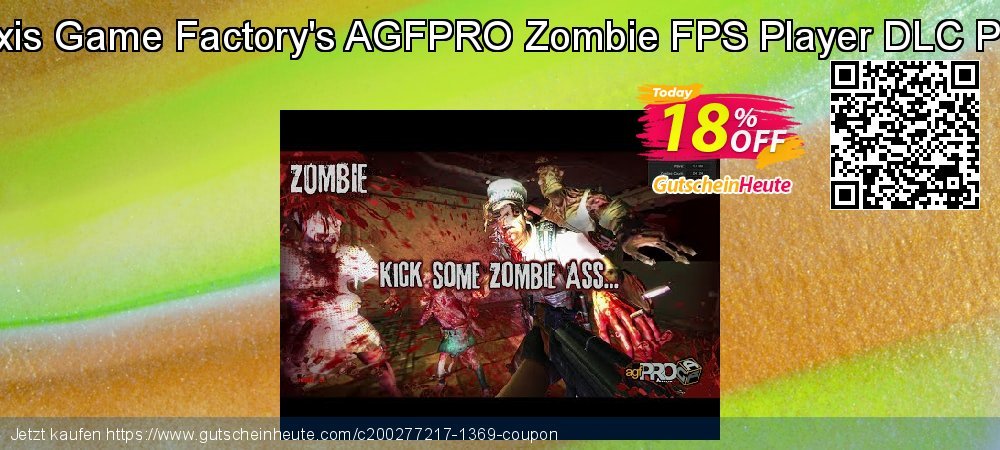 Axis Game Factory's AGFPRO Zombie FPS Player DLC PC überraschend Sale Aktionen Bildschirmfoto