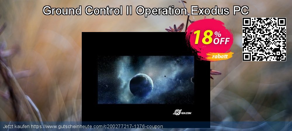 Ground Control II Operation Exodus PC aufregenden Diskont Bildschirmfoto