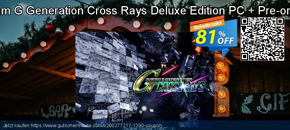 SD Gundam G Generation Cross Rays Deluxe Edition PC + Pre-order Bonus erstaunlich Angebote Bildschirmfoto